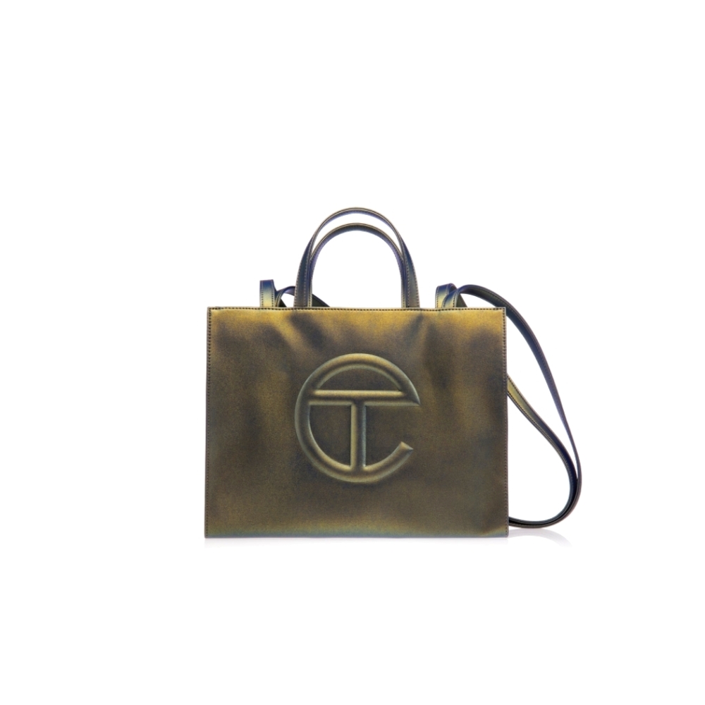 Brand-new Telfar Shmedium Acid Shopper